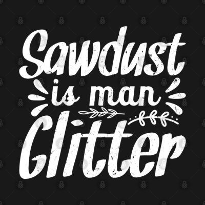 Sawdust Is Man Glitter Vintage Distressed T-Shirt Official Haikyuu Merch
