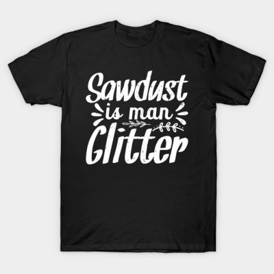 Sawdust Is Man Glitter Vintage Distressed T-Shirt Official Haikyuu Merch