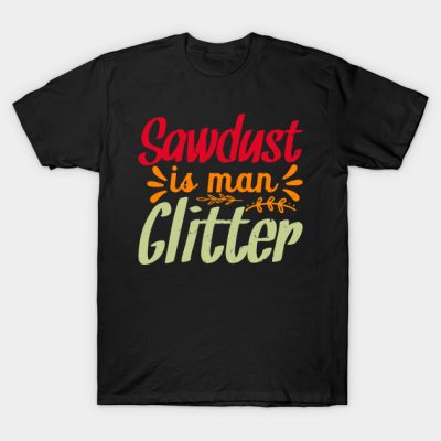 Sawdust Is Man Glitter Crafter Sewer Retro Vintage T-Shirt Official Haikyuu Merch