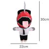 30cm Pochita Plush Chainsaw Chain Saw Man Cosplay Standing Orange Dog Stuffed Doll Prop Kids Kawaii 1 - Chainsaw Man Merchandise