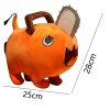 30cm Pochita Plush Chainsaw Chain Saw Man Cosplay Standing Orange Dog Stuffed Doll Prop Kids Kawaii 5 - Chainsaw Man Merchandise