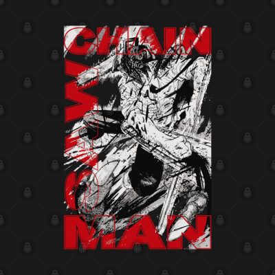 Denji Chainsawman Tank Top Official Haikyuu Merch