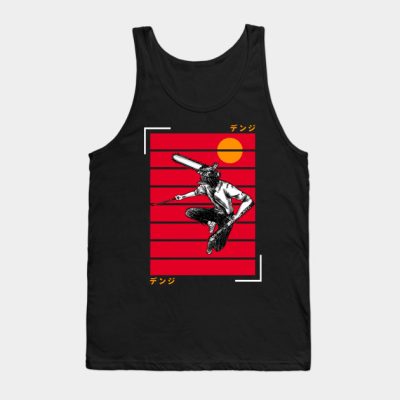 Chainsaw Man 5 Tank Top Official Haikyuu Merch