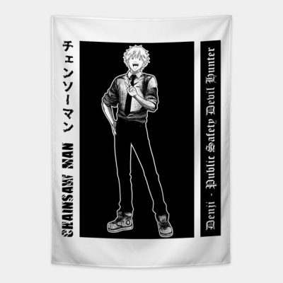 Denji Chainsaw 3 Tapestry Official Haikyuu Merch