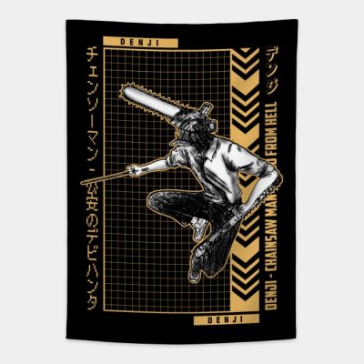 Chainsaw Man 8 Tapestry Official Haikyuu Merch