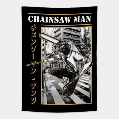 Chainsaw Man 9 Tapestry Official Haikyuu Merch