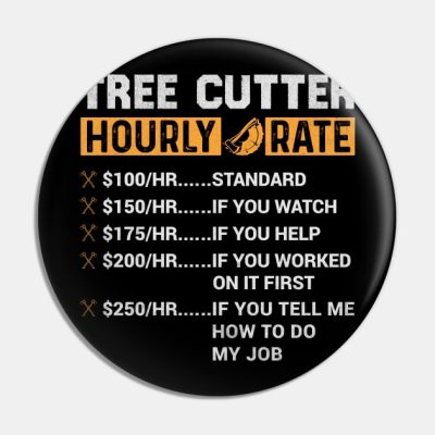 Tree Trimmer Cutter Funny Pin Official Haikyuu Merch