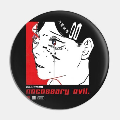 Chainsawman Necessary Evil V1 Pin Official Haikyuu Merch