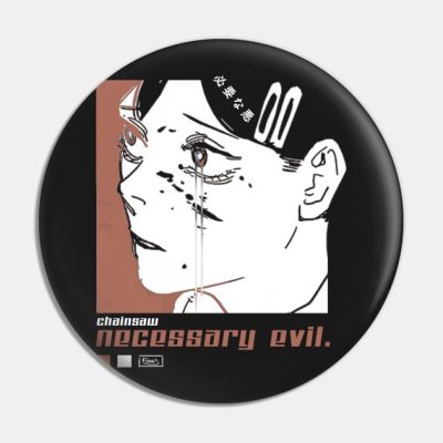 Chainsawman Necessary Evil V2 Pin Official Haikyuu Merch