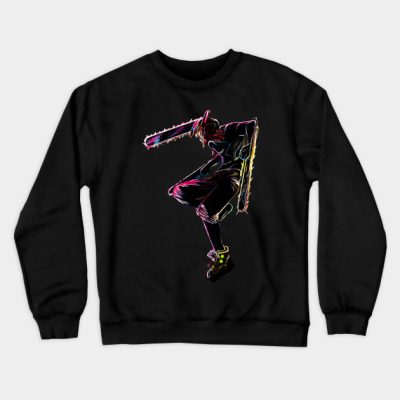 Chainsaw Man Crewneck Sweatshirt Official Haikyuu Merch