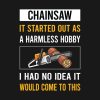 Harmless Hobby Chainsaw Arborist Lumberjack Woodwo Tank Top Official Haikyuu Merch