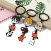 Anime Chainsaw Man Keychain Cartoon Figure Denji Pochita Badge Pendant Keyring Cute Fashion Accessories For Kids 5 - Chainsaw Man Merchandise