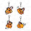 Anime Electric Saw Man Keychain Cartoon Cute Figures Acrylic Pendant Keyring Gift for Fans Jewelry Accessories 4 - Chainsaw Man Merchandise