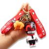 Anime Keychain Cool Soft Rubber Devil Denji Car Metal Chainsaw Man Keyring Cute Pochita Key Chain - Chainsaw Man Merchandise