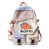 Anime Mochilas Chainsaw Man Pochita Kawaii Backpack Boys Girls Backpack School Bag Travel Bags Backpack Laptop 2 - Chainsaw Man Merchandise