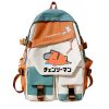 Anime Mochilas Chainsaw Man Pochita Kawaii Backpack Boys Girls Backpack School Bag Travel Bags Backpack Laptop 3 - Chainsaw Man Merchandise