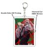 Chainsaw Cartoon Chain Saw Man Key Chain Anime Figures Acrylic Makima Power Reze Denji Pendant Key 2 - Chainsaw Man Merchandise