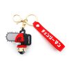 Chainsaw Man Japan Anime Keychain Cartoon Figure Pochita Makima Denji Key Ring for Women Men Comic 5 - Chainsaw Man Merchandise