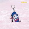 Chainsaw Man KeyChain Women Pochita Key Chain Car Key Chain Figures Denji Pochita Makima Power Acrylic 5 - Chainsaw Man Merchandise