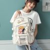 Chainsaw Man Pochita Anime Schoolbag Cosplay Nylon Backpack Shoulder Bags Student Book Bags 1 - Chainsaw Man Merchandise