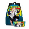 Japan Anime Chainsaw Man Power Backpack Pencil Bag Women Men Cartoon Pochita Makima School Bag Teenager 1 - Chainsaw Man Merchandise