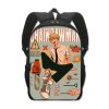 New Chainsaw Man Anime School Bag Chainsaw Man Surrounding Creative Polyester Comfortable Backpack Cartoon School Bag 5 - Chainsaw Man Merchandise