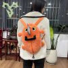 Pochita Plush Toy Backpack Chainsaw Chain Saw Man Cosplay Orange Dog Stuffed Doll Japan Anime Plushie 2 - Chainsaw Man Merchandise