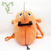 Pochita Plush Toy Backpack Chainsaw Chain Saw Man Cosplay Orange Dog Stuffed Doll Japan Anime Plushie 4 - Chainsaw Man Merchandise