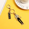 Popular Manga Chainsaw Man Anime Keychain Pochita Power Angel Key Chain Bag Pendant Acrylic Keyring Cosplay 4 - Chainsaw Man Merchandise