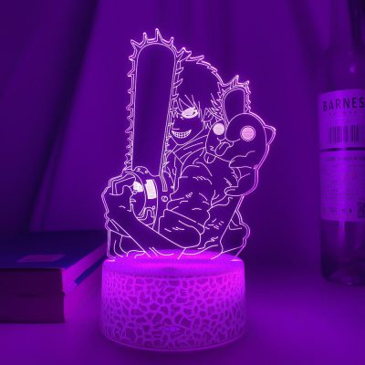 Chainsaw Man LED Lamp