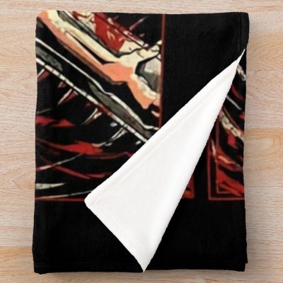 Devil Chain Throw Blanket Official Chainsaw Man Merch