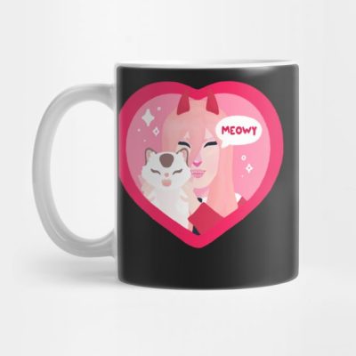 Power Meowy Chainsaw Man Mug Official Haikyuu Merch