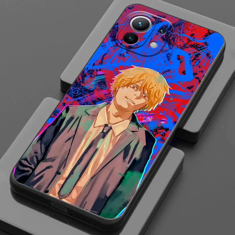 Anime Power Chainsaw Man Denji For Xiaomi 11 Lite Phone Cases For Xiaomi Mi 11 Lite 4 - Chainsaw Man Merchandise