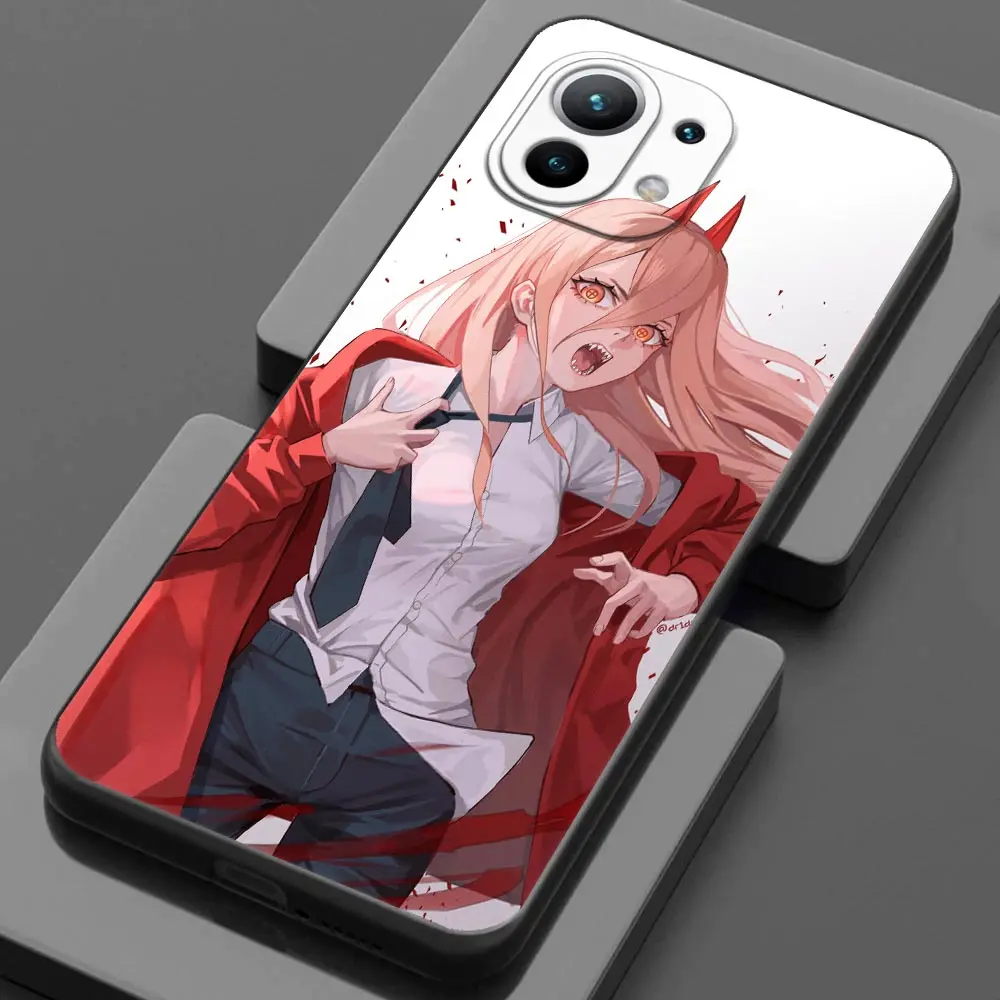 Anime Power Chainsaw Man Denji For Xiaomi 11 Lite Phone Cases For Xiaomi Mi 11 Lite 5 - Chainsaw Man Merchandise