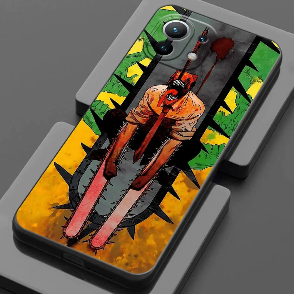 Anime Power Chainsaw Man Denji For Xiaomi 11 Lite Phone Cases For Xiaomi Mi 11 Lite 7 - Chainsaw Man Merchandise