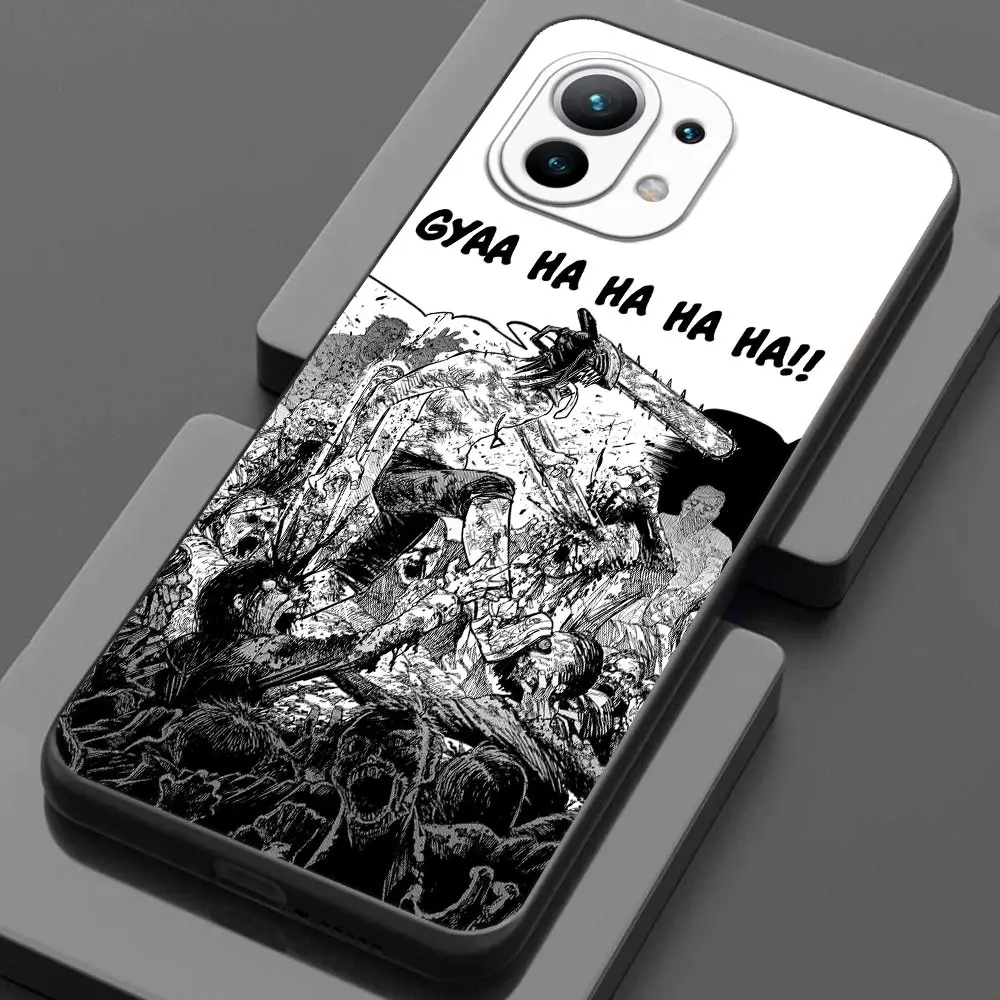 Anime Power Chainsaw Man Denji For Xiaomi 11 Lite Phone Cases For Xiaomi Mi 11 Lite - Chainsaw Man Merchandise