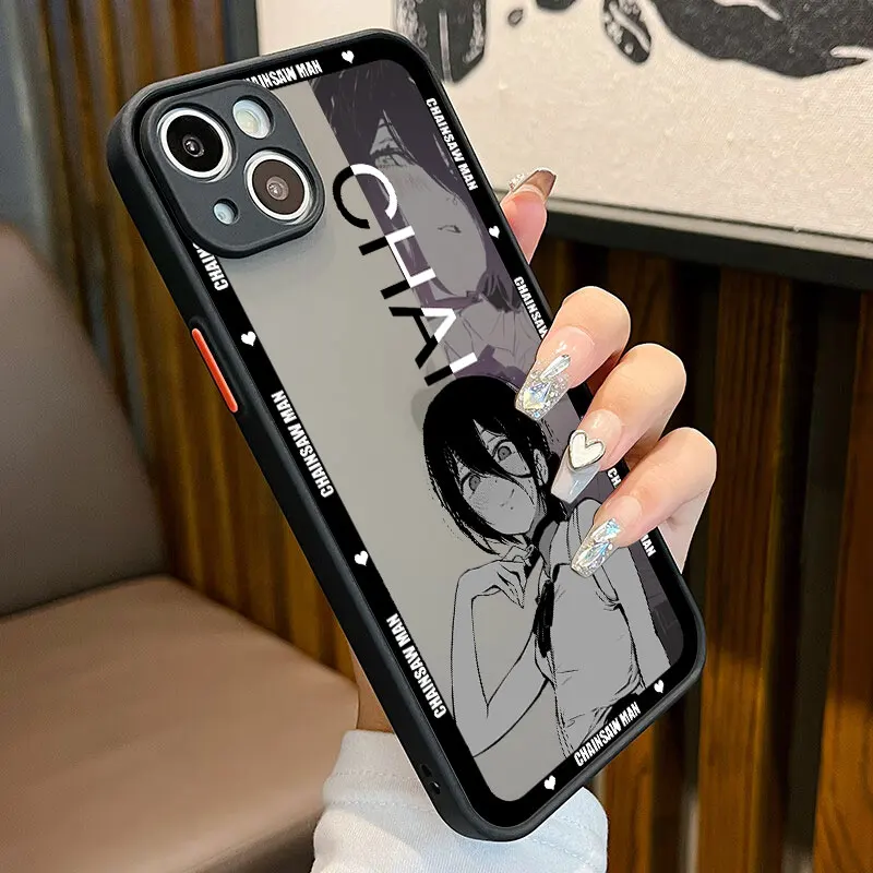 Chainsaw Man Cool Reze Case For iPhone 14 13 12 Mini 11 Pro Max X XS 4 - Chainsaw Man Merchandise