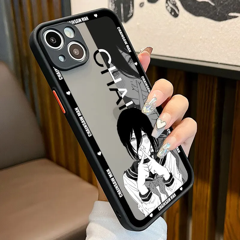 Chainsaw Man Cool Reze Case For iPhone 14 13 12 Mini 11 Pro Max X XS 5 - Chainsaw Man Merchandise