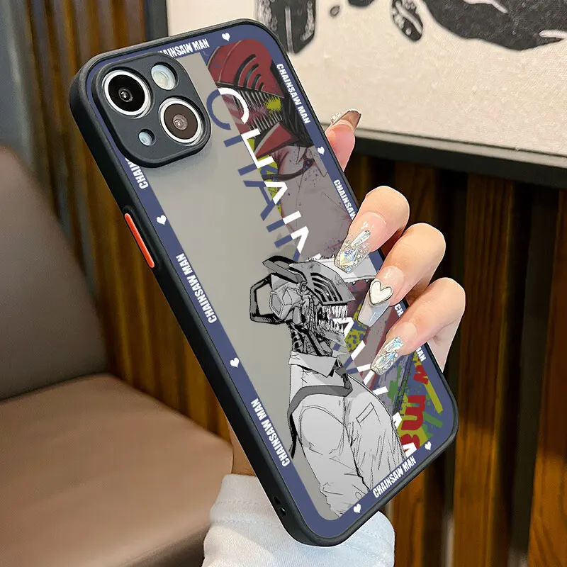 Chainsaw Man Cool Reze Case For iPhone 14 13 12 Mini 11 Pro Max X XS - Chainsaw Man Merchandise