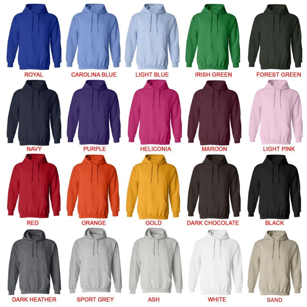 hoodie color chart - Chainsaw Man Merchandise