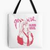 Power Fiend The Blood Devil From Chainsaw Man Tote Bag Official Chainsaw Man Merch