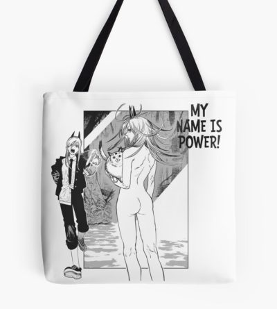 My Name Is Power Tote Bag Official Chainsaw Man Merch