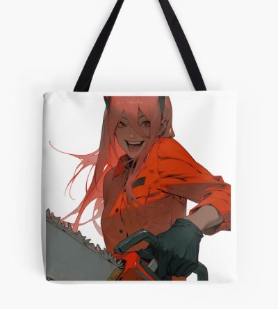 Power Of A Chainsaw Tote Bag Official Chainsaw Man Merch