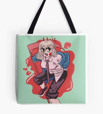 Power!! Tote Bag Official Chainsaw Man Merch