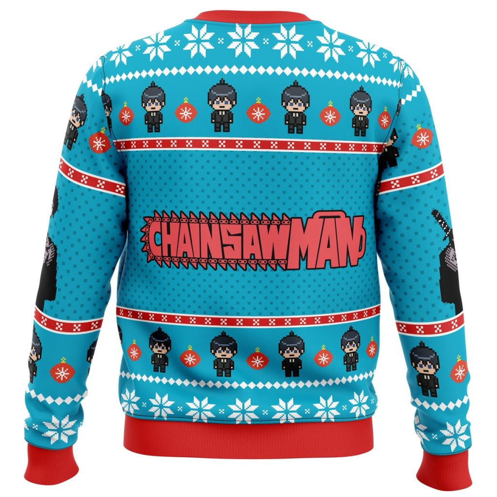 Aki Sweater back - Chainsaw Man Merchandise