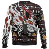 Akis Fox Devil CM Ugly Christmas Sweater BACK mockup - Chainsaw Man Merchandise