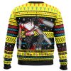 Christmas Chainsaw Man Chainsaw Man Ugly Christmas Sweater BACK mockup - Chainsaw Man Merchandise